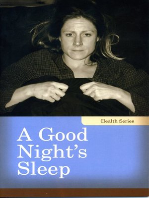 cover image of A Good Night's Sleep